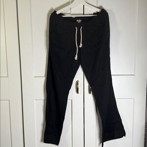 Black Drawstring Pants